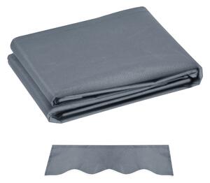 Outsunny Material de Înlocuire pentru Copertină Retractabilă, 282x250 cm, Gri | Aosom Romania