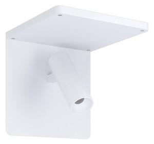 Aplică LED cu raft Eglo 67562 CIGLIE LED/8,1W/230V alb