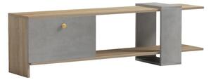 Comoda TV Standi Pako World Gri 120x25x36.8 cm