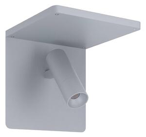 Aplică LED cu raft Eglo 67564 CIGLIE LED/8,1W/230V gri