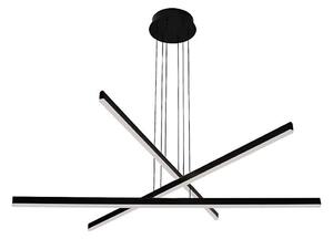 Lustră LED pe cablu dimabilă LED/48W/230V negru Zambelis 1947