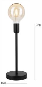 Lampă de perete ASTRID 1xE27/60W/230V negru mat
