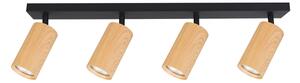 Spot Brilagi SELE 4xGU10/30W/230V negru/bej