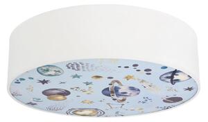 Plafonieră pentru copii KIDDY 2xE27/40W/230V alb/albastru