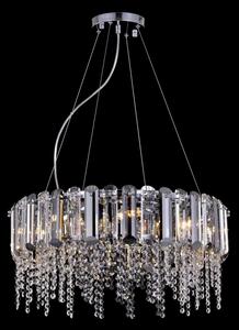 Lustră pe cablu Maytoni MOD097PL-08CH HAIL 8xE14/40W/230V d. 60,5 cm crom