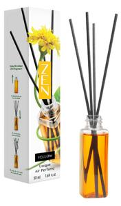Difuzor aroma cu betisoare ZEN YELLOW 50 ml