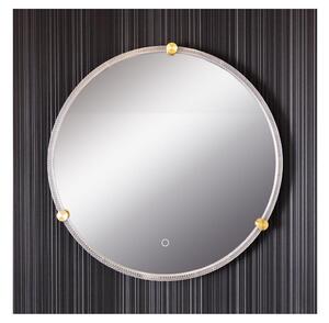 Oglindă LED retroiluminată pentru baie Zuma Line D2532 24W/230V 3000/4000/6000K IP44 crom