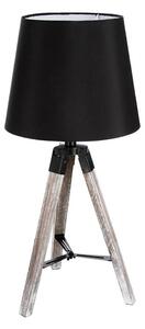 Lampă de masă Atmosphera RUNO 1xE27/25W/230V lemn/negru