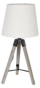 Lampă de masă Atmosphera RUNO 1xE27/25W/230V lemn/alb