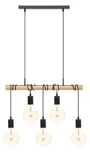 Lustră pe cablu Atmosphera JAKE 5xE27/40W/230V pin