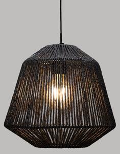 Lustră pe cablu Atmosphera JILY 1xE27/40W/230V negru iută