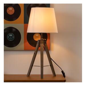 Lampă de masă Atmosphera RUNO 1xE27/25W/230V lemn/alb