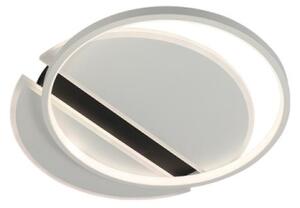 Plafonieră LED dimabilă LED/80W/230V 3000-6500K alb/negru + telecomandă