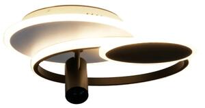 Plafonieră LED dimabilă LED/65W/230V 3000-6500K alb/negru + telecomandă