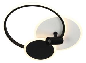 Plafonieră LED dimabilă LED/65W/230V 3000-6500K alb/negru + telecomandă