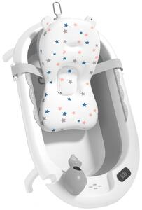JAKS Cădiță Vaiana pentru baie cu accesorii gri Variante de tăviță: Cădiță pentru baie + pernă
