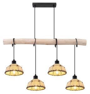 Lustră pe cablu Globo 15442-4H REX 4xE27/60W/230V
