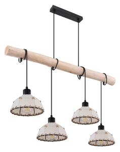 Lustră pe cablu Globo 15442-4H REX 4xE27/60W/230V