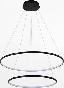 Lustră LED pe cablu Zuma Line PL201004B-2BK MARSEILLE LED/40W/230V negru