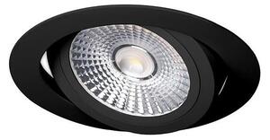Corp de iluminat LED încastrat LED/6W/230V 3000K d. 8,5 cm negru