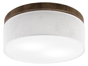 Plafonieră Brilagi BELLADONNA 2xE27/15W/230V d. 40 cm alb/stejar nuc