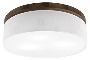 Plafonieră Brilagi BELLADONNA 3xE27/15W/230V d. 50 cm alb/stejar nuc