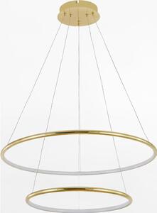 Lustră LED pe cablu Zuma Line PL201004B-2GD MARSEILLE LED/40W/230V auriu