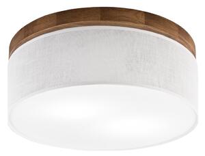 Plafonieră Brilagi BELLADONNA 2xE27/15W/230V d. 40 cm alb/stejar