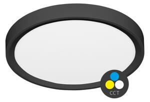 Plafonieră LED Ecolite W007-CCT/40W/CR SALY LED/40W/230V IP40 negru