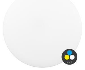 Plafonieră LED Ecolite WYB280-CCT/18W/BI DISK LED/18W/230V IP44 alb