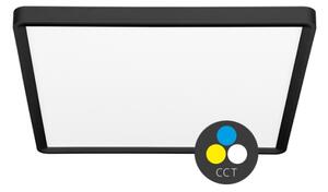 Plafonieră LED Ecolite W008S-CCT/32W/CR TERY LED/32W/230V IP40 negru