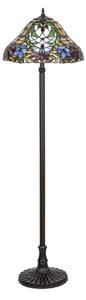 Lampadar cu abajur din sticlă vitrată Tiffany MIRELLA 2xE27/60W/230V Rabalux 8088