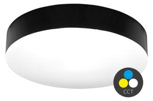 Plafonieră LED Ecolite WML400-CCT/36W/CR MAKARON LED/36W/230V IP44 negru