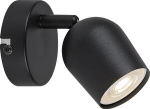 Rabalux 73101 - Spot de perete LIANET 1xGU10/15W/230V negru