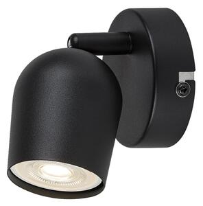 Rabalux 73101 - Spot de perete LIANET 1xGU10/15W/230V negru