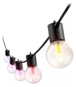 Philips Hue FESTAVIA - Extensie ghirlandă LED RGBW pentru exterior, reglabilă, 30 LED, 21 m, IP65
