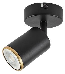 Rabalux 73107 - Aplică spot de perete NOLIE, 1x GU10/15W/230V, negru