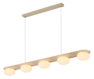 Rabalux 72462 - Lustră suspendată pe cablu GLOWBELLS 5xG9/25W/230V