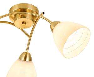 Lustră aplicată CLARA 3xE27/15W/230V aurie