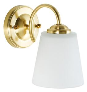 Lampă de perete PAFOS 1xE27/15W/230V, aurie