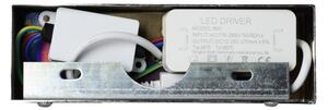 Aplica LED pentru oglindă de baie KLIMT, 8W, 230V, 3000/4000/6000K, 40 cm, IP44, crom lucios