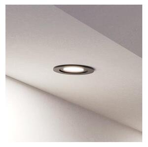 Eglo BARRANCO 902249 – Spot LED încastrat pentru baie, 1x GU10, 4,5 W, 230 V, IP44, negru