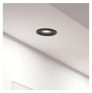 Eglo 902256 - Spot LED încastrat BARRANCO 1xGU10/4,5W/230V negru