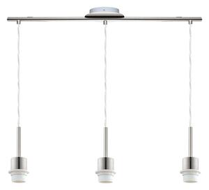 Brilagi - Lustru LED suspendat pe cablu NUBILA 3xE27/60W/230V maro deschis