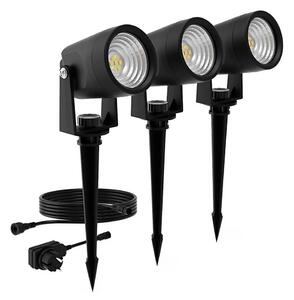 SET 3x corp de iluminat LED de exterior Philips GARDENLINK REUEL LED/1,5W/230V 2700K IP44