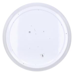 Plafonieră LED RGB dimabilă Solight WO8015 FLOCO LED/30W/230V+RGB/6W d. 40 cm + telecomandă