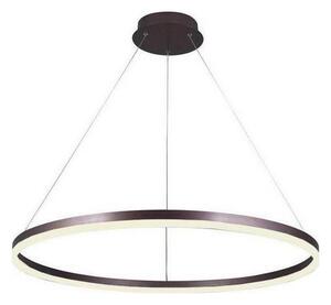 Brilagi - Lustră reglabilă pe cablu CIRCLE LED/55W/230V 3000-6500K maro+telecomandă
