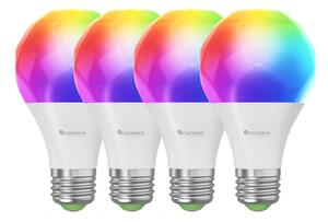 SET 4x bec LED RGBW dimabil Nanoleaf N7501B02-4A60E A19 E27/9W/230V 2700-6500K