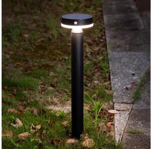Lampă solară LED GWINEA LED/4,5W/3,7V 2000 mAh, 50 cm, IP44, negru