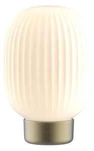 Lampă LED tactilă dimabilă de masă LATTE LED/1,8W/5V USB 2000 mAh auriu/alb